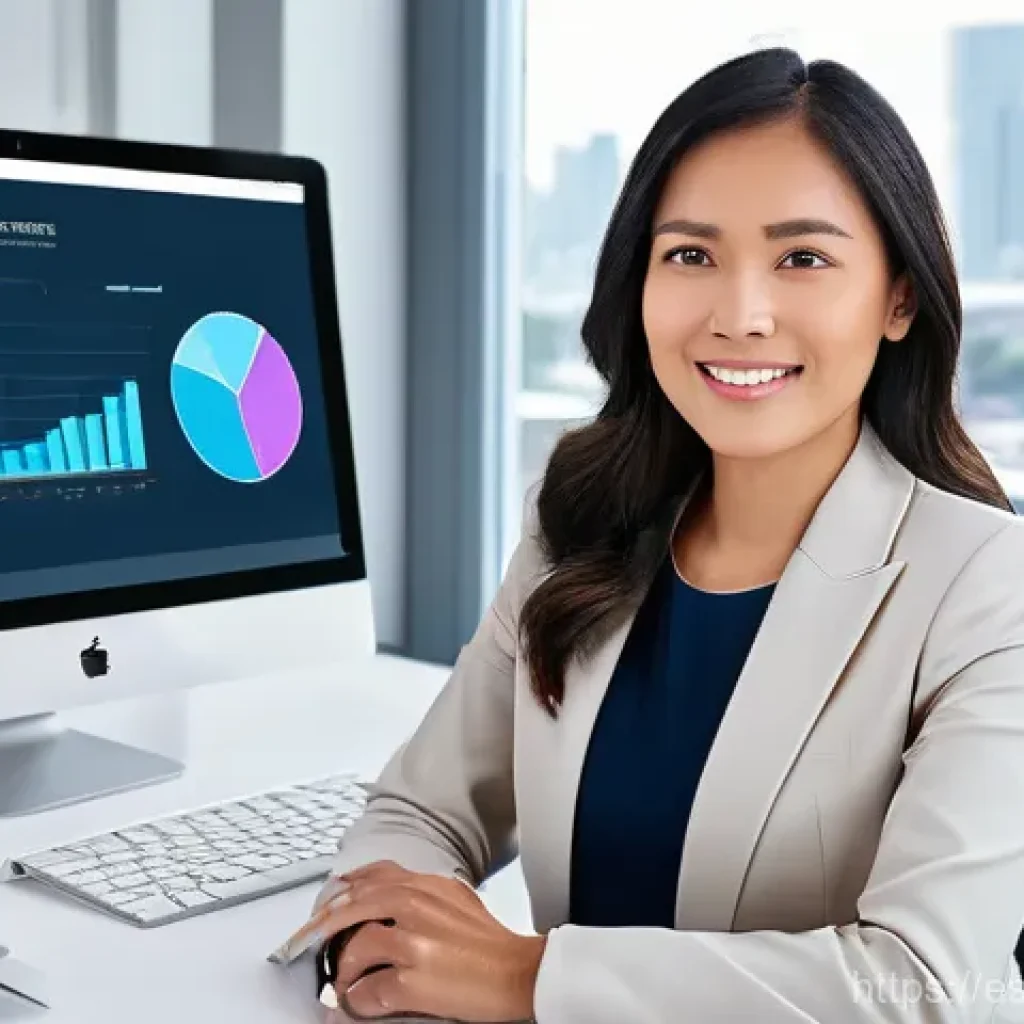 효과적인 인플루언서 협업을 위한 데이터 기반 전략 - **Prompt:** A young, sharp female marketing professional, around 30 years old, with a confident and ...